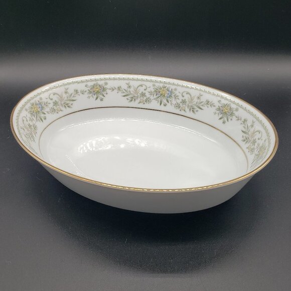 Noritake Green Hill 2897 Fine China 9" Vegetable Bowl - Picture 6 of 9